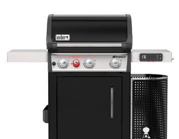 1 x Weber Griller Spirit EPX-325S GBS Smart Grill, schwarz